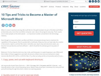 10 Tips and Tricks to Become a Microsoft Word Master