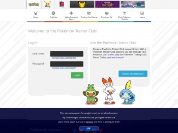 Welcome to the Pokémon Trainer Club! - Pokemon.com