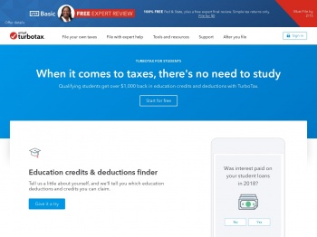 TurboTax® tax software is ideal for students Tax students ...