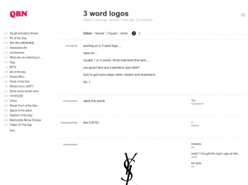 3 word logos - QBN
