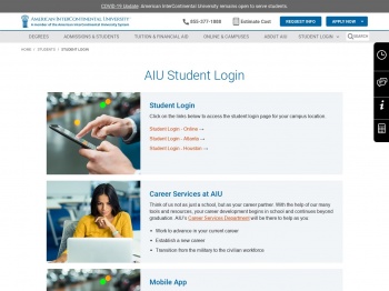 AIU Student Login | American Intercontinental University