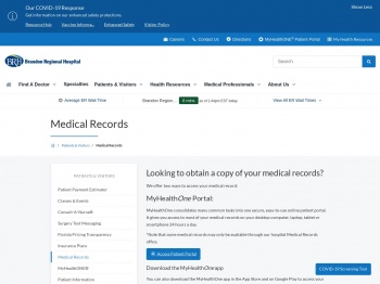 Medical Records | Brandon Regional Hospital