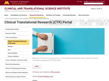 Clinical Translational Research (CTR) Portal | Clinical and ...