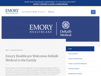 Emory Decatur Hospital Patient Portals - DeKalb Medical