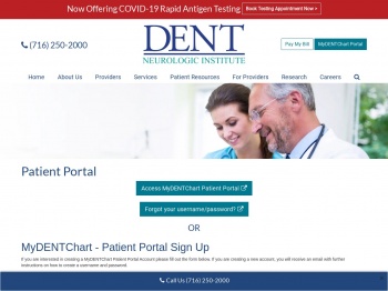 MyDENTChart Patient Portal | DENT Neurological ... - Buffalo