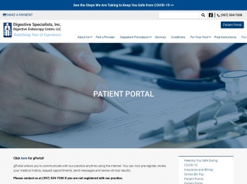 Patient Portal - Digestive Specialists