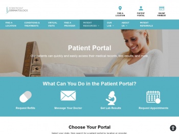 Dermatalogy Patient Portal | Forefront Dermatology