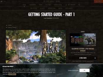 New Player Guide: Getting Started Part 1 - The Elder Scrolls ...