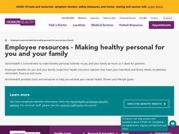 Honor Health Employee Portal » LoginVast.Com