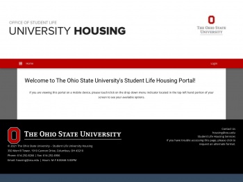 The Ohio State University's Student Life Housing Portal!