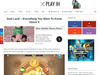 Idle Heroes Seal Land - Everything You Want To Know About It