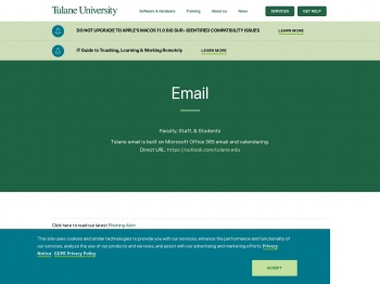 Email | Information Technology - Tulane Information Technology