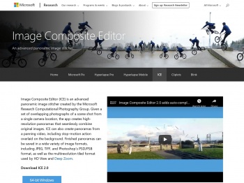 Image Composite Editor - Microsoft Research