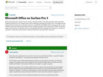 Microsoft Office on Surface Pro 3 - Microsoft Community