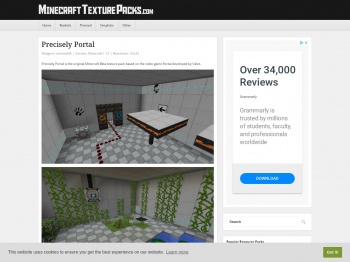 Precise Portal | Minecraft Texture Packs