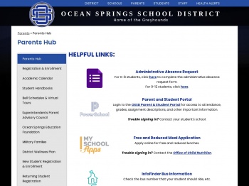 Parents Home - Parents - Ocean Springs School District