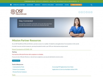 Employee Resources - OSF HealthCare