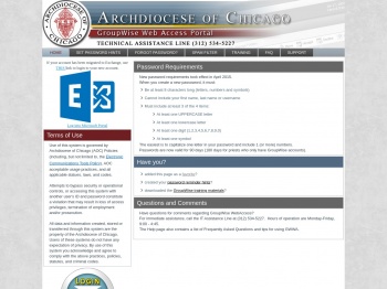GroupWise Portal > Home - Archdiocese of Chicago