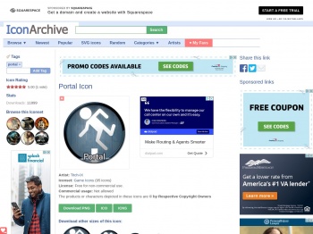 Portal Icon | Game Iconset | Titch-IX - Icon Archive