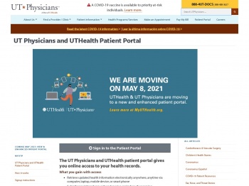 UT Physicians & UTHealth Patient Portal | UT Physicians in ...