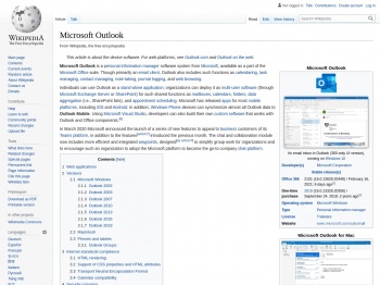 Microsoft Outlook - Wikipedia