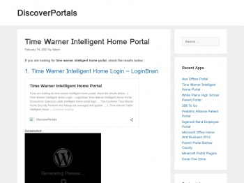 Time Warner Intelligent Home Login - LoginBrain