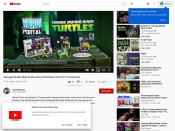 Teenage Mutant Ninja Turtles Hero Portal Game ... - YouTube