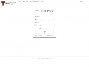 TTU K-12 Portal - Texas Tech University