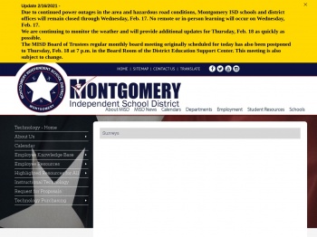 Montgomery ISD Logo - misd.org