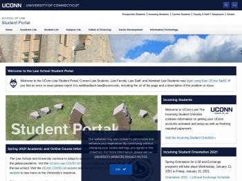UConn Law Student Portal