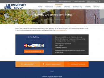 University Group Resident Portal - The University Group