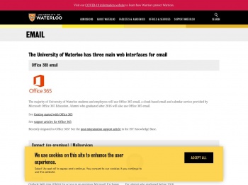 Email | University of Waterloo | University of Waterloo