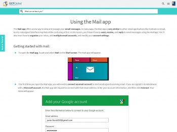 Windows 8: Using the Mail App - GCFLearnFree
