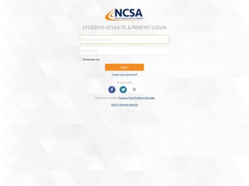 Student-Athlete & Parent Login - NCSA