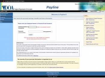 Payline - Virginia.gov