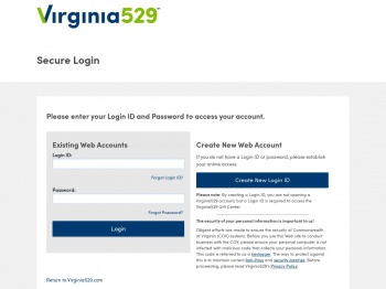 Virginia529 | My Account | Online Login