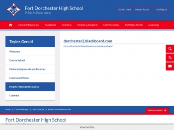 dorchester2.blackboard.com - Dorchester School District Two
