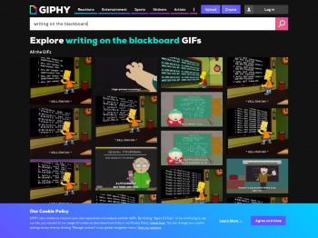 Writing On The Blackboard GIFs - Get the best GIF on GIPHY