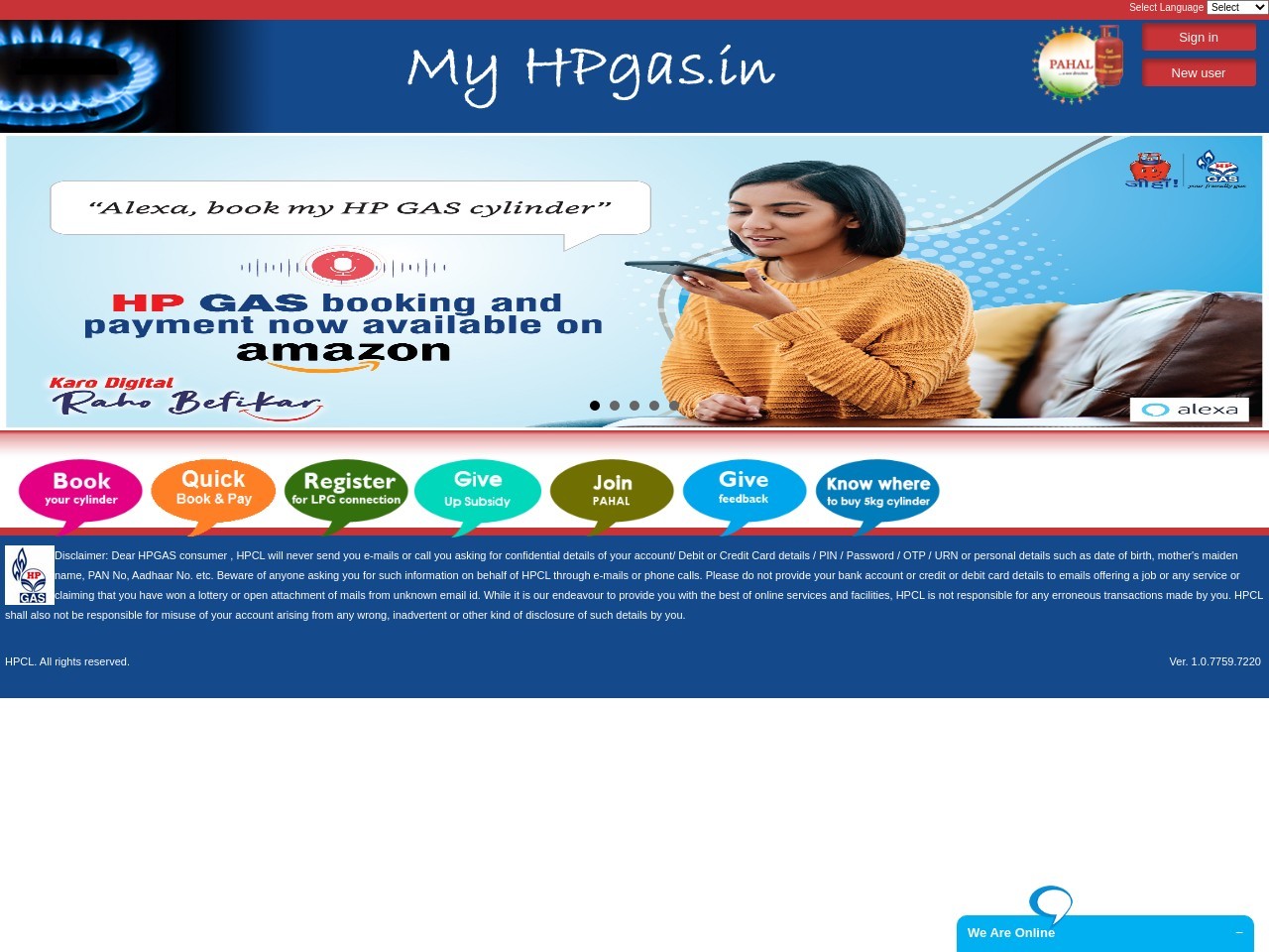 LPG Services - My HPGas