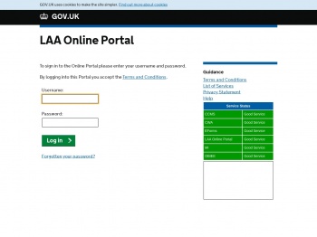 LAA Online Portal