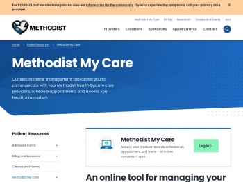 Patient Portal | Methodist Health System