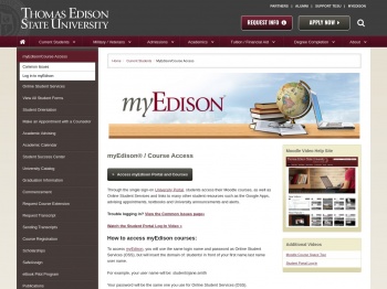 Thomas Edison State University | Current Students