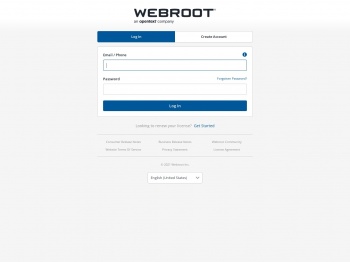 WebRoot Portal