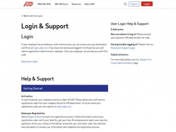 Login & Support | ADP iPay | View & Print Pay Stubs, W2 ...
