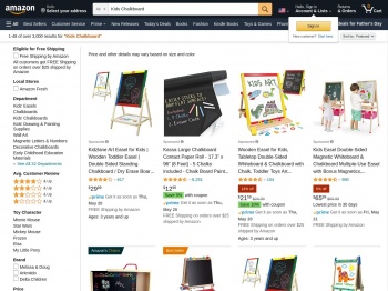 Kids Chalkboard - Amazon.com