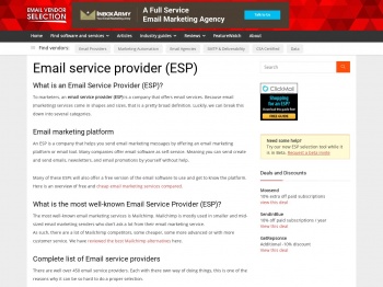Email Service Provider (ESP) | What is it & how to find the right ...
