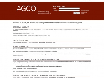 iAGCO | Alcohol and Gaming Commission of Ontario