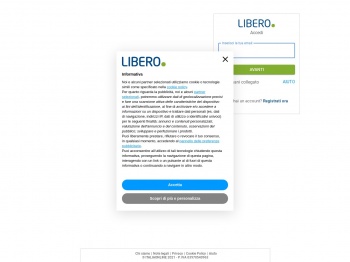 Libero Mail - login