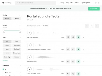 Portal Sound Effects | Soundsnap