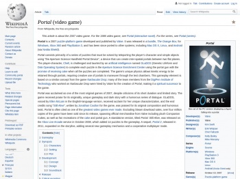 Portal (Video Game) - Wikipedia